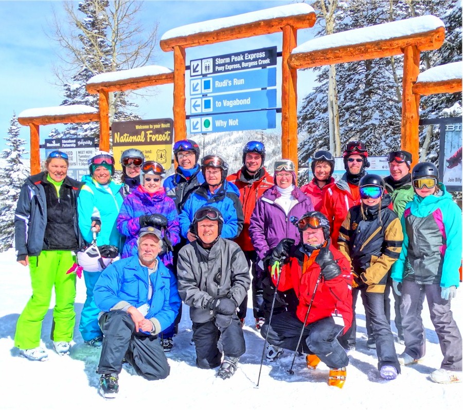 Powder Dogs Group at Steamboat 2015