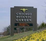Chicago Botanic Gardens entrance